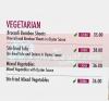 Asian Restaurant menu prices
